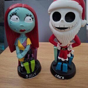 Jack and Sally Decor Statues